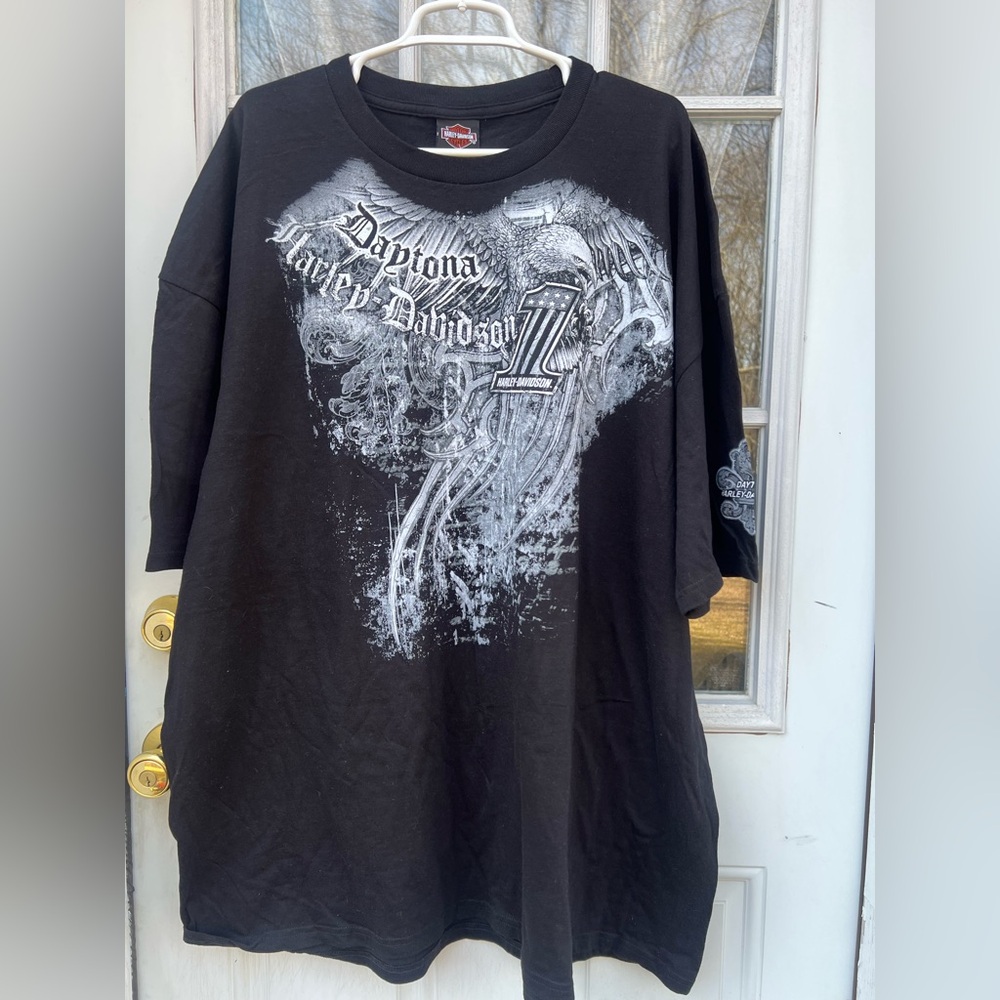 NWT Official Harley-Davidson Daytona Beach, FL Graphic Tee~Men’s 4XL